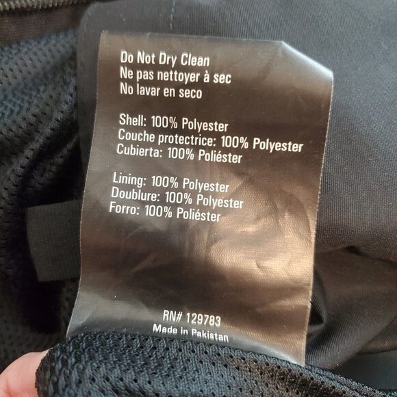 CORTECH Aero-Flo Motorcycle Jacket‎ Mens Medium Street Riding Padded Black - Picture 6 of 16